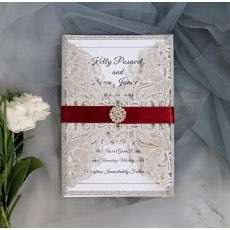 Wedding Invitation Card Business Invitaton Glitter Paper 